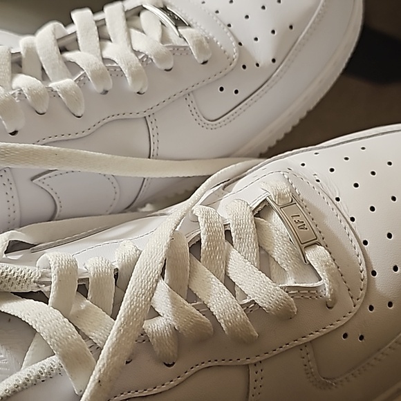 Nike AF 1 white size, 13 never were outside like new condition. It's out the box - Picture 4 of 5